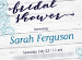 Sarah's Bridal Shower